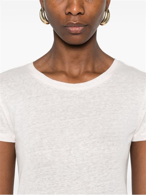 T-shirt donna Majestic Filatures girocollo rosa MAJESTIC FILATURES | E26M011FTS1621101